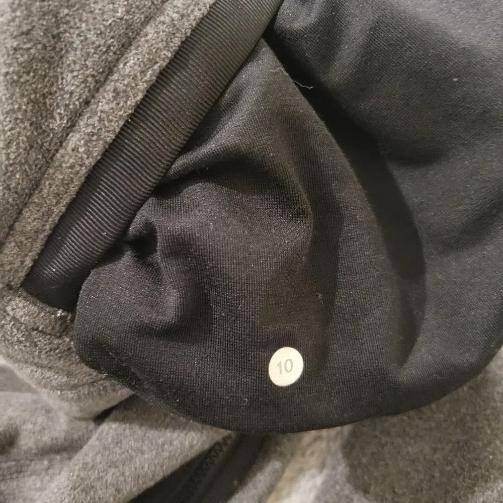 Lululemon Fleece Moto jacket, size 10